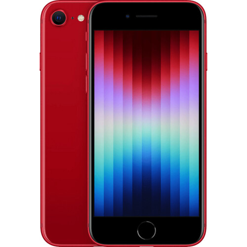 Refurbished iPhone SE 2022 128GB Rood (Licht gebruikt) Tweedehands