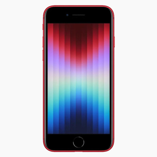 Refurbished iPhone SE 2022 64 GB Rood Gebruikt Tweedehands