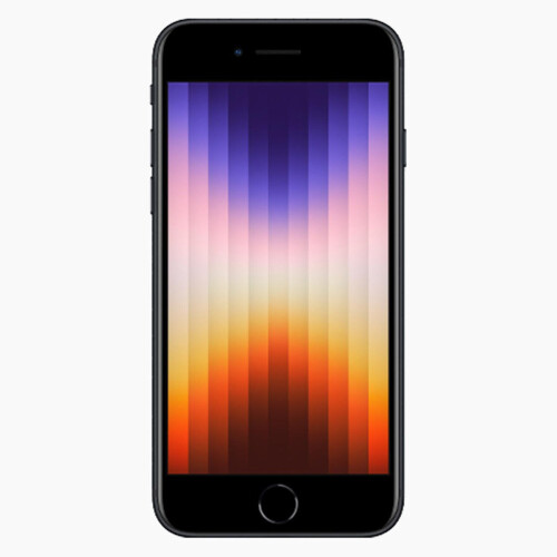 Refurbished iPhone SE 2022 64 GB Zwart Licht gebruikt Tweedehands