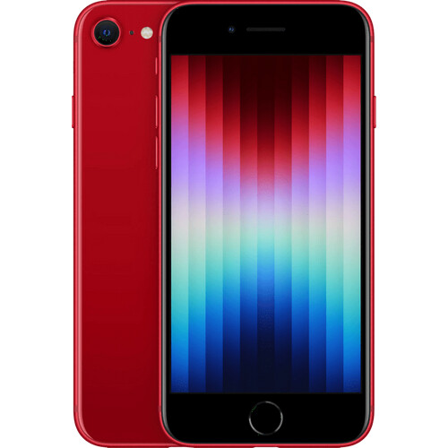 Refurbished iPhone SE 2022 64GB Rood (Licht gebruikt) Tweedehands