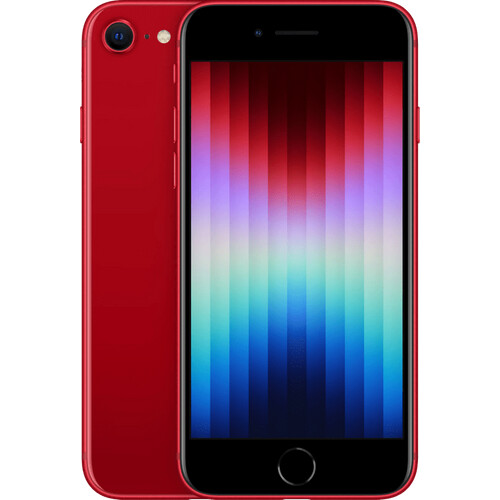 Refurbished iPhone SE 2022 64GB Rood (Zichbaar gebruikt) Tweedehands