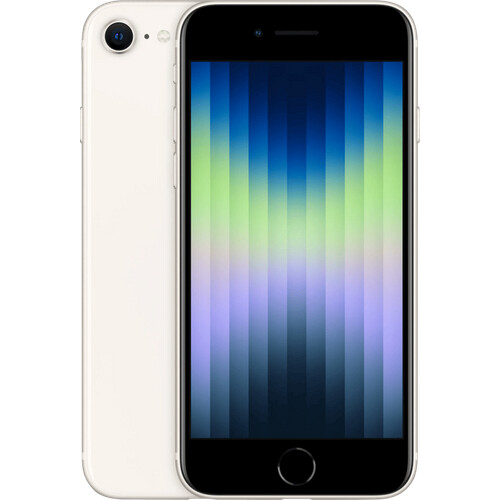 Refurbished iPhone SE (2022) 64GB Wit (Zichtbaar gebruikt) Tweedehands