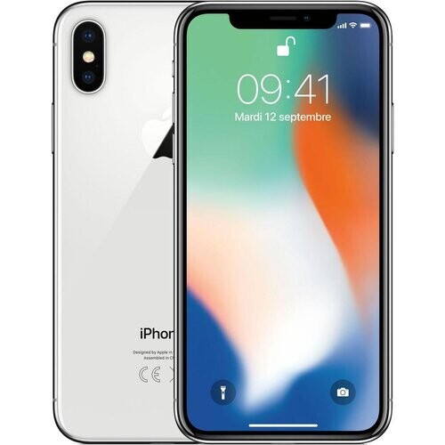 Refurbished iPhone X 256GB - Zilver - Simlockvrij Tweedehands