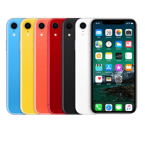 Refurbished iPhone XR 64 GB Blauw Licht gebruikt Tweedehands