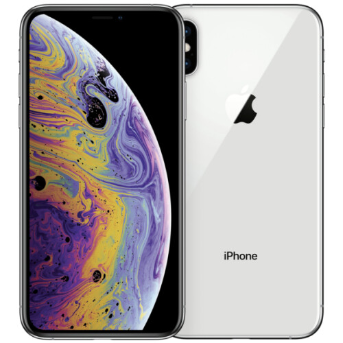 Refurbished iPhone XS 256 GB Zilver Licht gebruikt Tweedehands