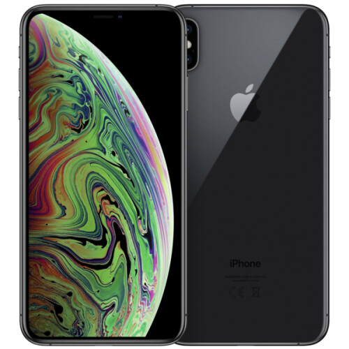 Refurbished iPhone XS Max 64 gb Space Gray Als nieuw Tweedehands