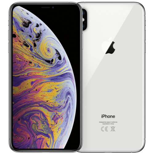 Refurbished iPhone XS Max 64 gb Zilver Licht gebruikt Tweedehands