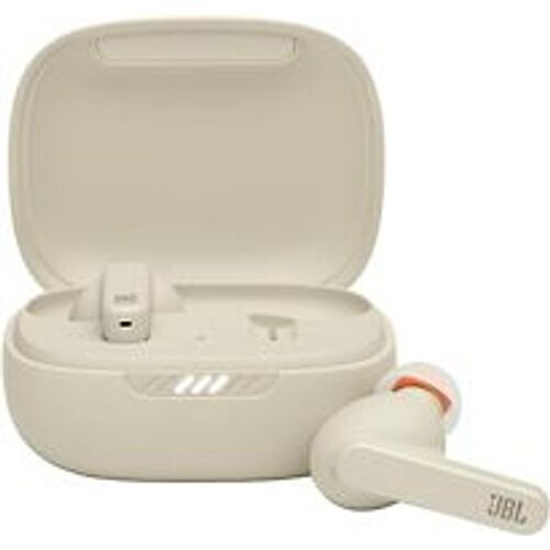 Refurbished JBL Live Pro+ TWS beige Tweedehands