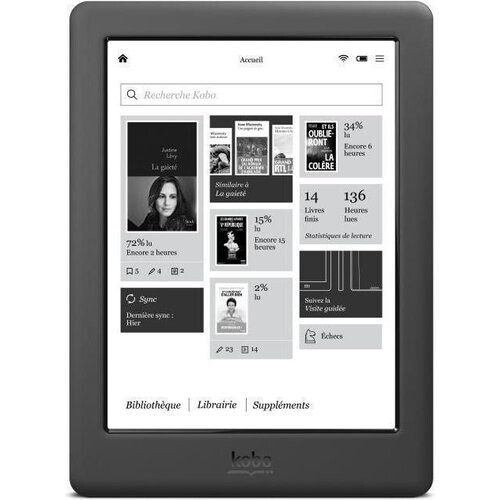 Refurbished Kobo Glo HD 6,0000 WiFi E-reader