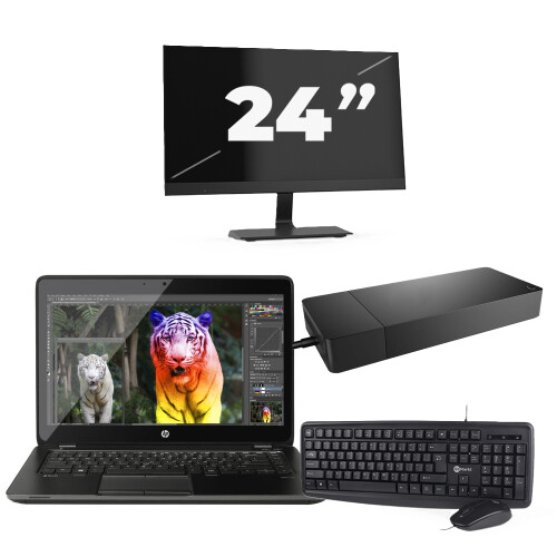 Refurbished Lenovo ThinkBook 14 G2 - Intel Core i5-11e Generatie - 14 inch - 16GB RAM - 256GB SSD - Windows 11 Home + 1x 24 inch Monitor Tweedehands