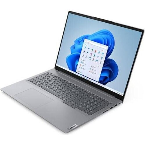 Refurbished Lenovo ThinkBook 16 G6 IRL 16" Core i3 1.2 GHz - SSD 256 GB - 16GB QWERTY - Engels Tweedehands