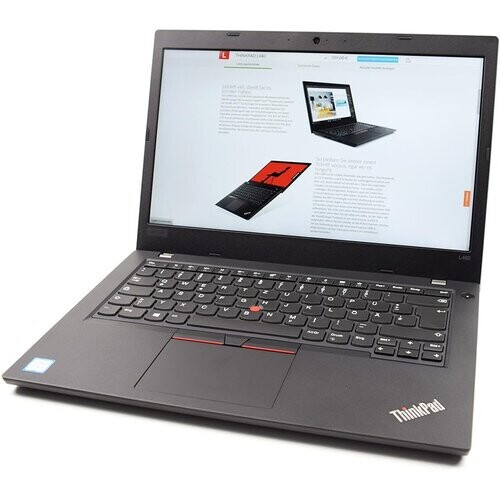 Refurbished Lenovo ThinkPad L480 14" Core i5 1.6 GHz - SSD 256 GB - 16GB QWERTZ - Duits Tweedehands