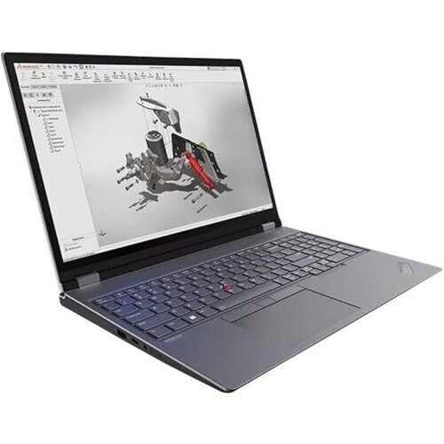 Refurbished Lenovo ThinkPad P16 Gen 2 16" Core i7 2.8 GHz - SSD 1000 GB - 32GB QWERTY - Spaans Tweedehands