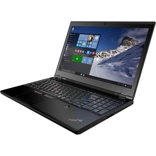 Refurbished Lenovo ThinkPad P50 15" Core i7 2.7 GHz - SSD 256 GB - 16GB AZERTY - Frans Tweedehands