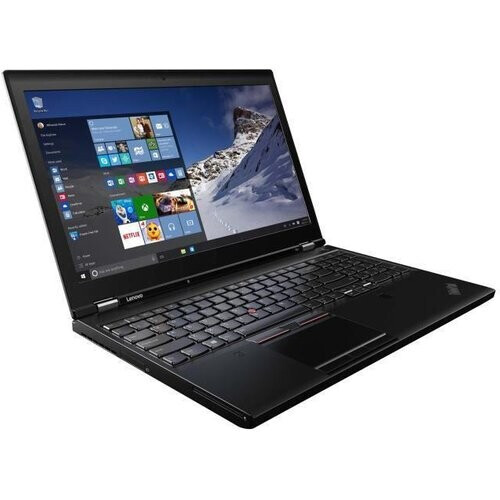 Refurbished Lenovo ThinkPad P51 15" Core i7 2.9 GHz - SSD 512 GB - 16GB AZERTY - Frans Tweedehands