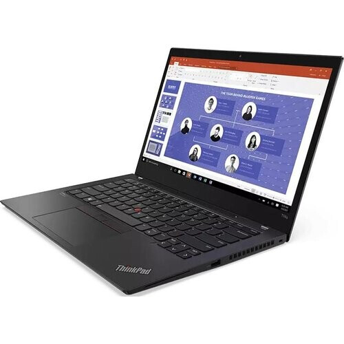 Refurbished Lenovo ThinkPad T14s Gen 2 14" Core i5 2.4 GHz - SSD 1 TB - 16GB QWERTY - Deens Tweedehands