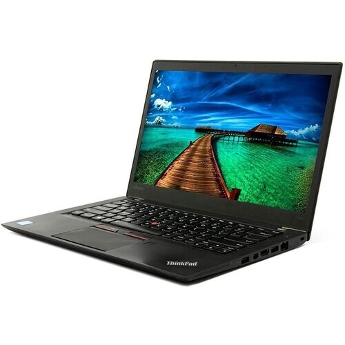 Refurbished Lenovo ThinkPad T460S 14" Core i5 2.3 GHz - SSD 256 GB - 8GB QWERTY - Deens Tweedehands