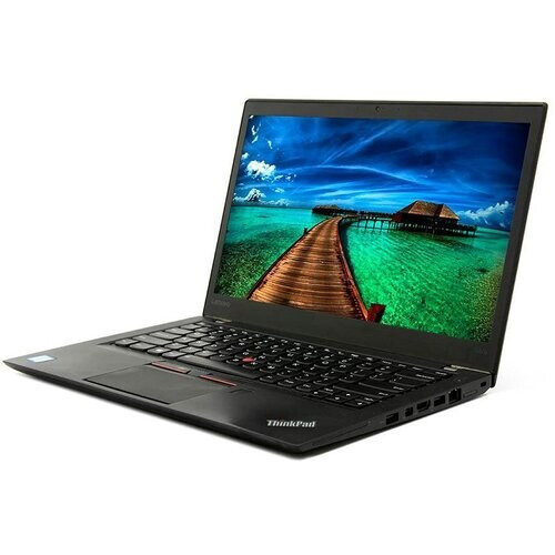Refurbished Lenovo ThinkPad T460S 14" Core i5 2.4 GHz - SSD 256 GB - 4GB QWERTY - Engels Tweedehands