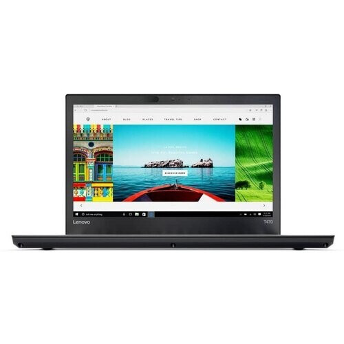 Refurbished Lenovo ThinkPad T470 14" Core i5 2.4 GHz - SSD 256 GB - 8GB QWERTY - Portugees Tweedehands
