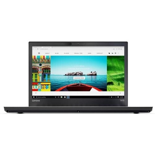 Refurbished Lenovo ThinkPad T470 14" Core i5 2.6 GHz - SSD 256 GB - 8GB QWERTY - Engels Tweedehands