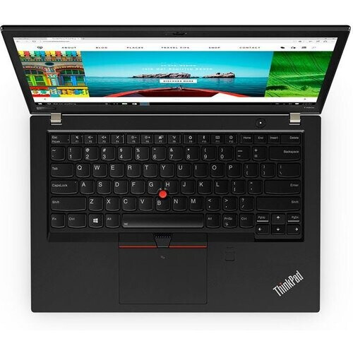 Refurbished Lenovo ThinkPad T480 14" Core i5 1.7 GHz - SSD 256 GB - 16GB QWERTY - Engels Tweedehands