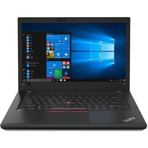 Refurbished Lenovo ThinkPad T480 14" Core i5 1.7 GHz - SSD 256 GB - 32GB AZERTY - Frans Tweedehands