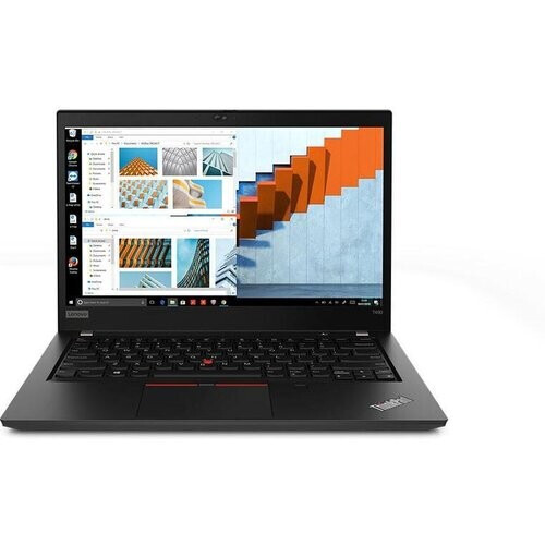 Refurbished Lenovo ThinkPad T490 14" Core i5 1.6 GHz - SSD 256 GB - 16GB AZERTY - Frans Tweedehands