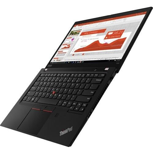 Refurbished Lenovo ThinkPad T490 14" Core i5 1.6 GHz - SSD 256 GB - 16GB QWERTY - Deens Tweedehands