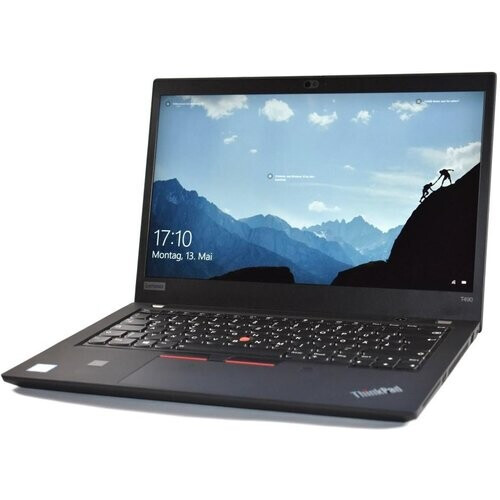 Refurbished Lenovo ThinkPad T490 14" Core i5 1.6 GHz - SSD 256 GB - 8GB QWERTY - Zweeds Tweedehands