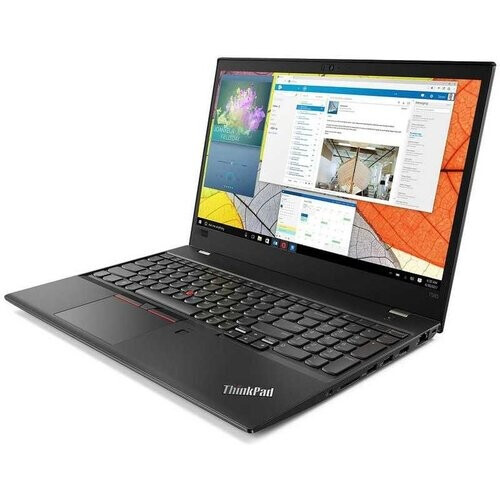 Refurbished Lenovo ThinkPad T580 15" Core i7 1.8 GHz - SSD 1000 GB - 16GB QWERTZ - Duits Tweedehands