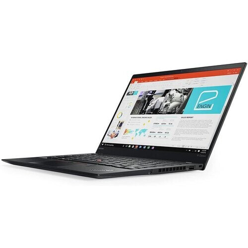 Refurbished Lenovo ThinkPad X1 Carbon G5 14" Core i7 2.7 GHz - SSD 256 GB - 16GB QWERTZ - Duits Tweedehands