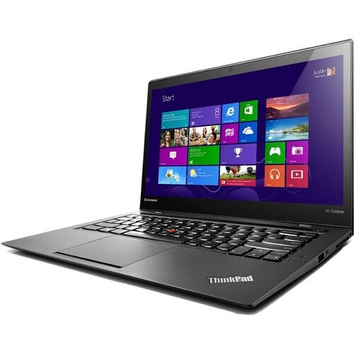 Refurbished Lenovo ThinkPad X1 Carbon G6 14" Core i5 1.6 GHz - SSD 256 GB - 8GB QWERTY - Noord Tweedehands