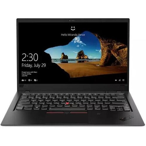 Refurbished Lenovo ThinkPad X1 Carbon G6 14" Core i7 1.9 GHz - SSD 256 GB - 16GB AZERTY - Frans Tweedehands