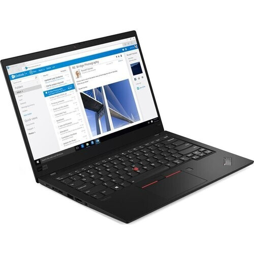 Refurbished Lenovo ThinkPad X1 Carbon G7 14" Core i7 1.9 GHz - SSD 256 GB - 16GB QWERTZ - Duits Tweedehands
