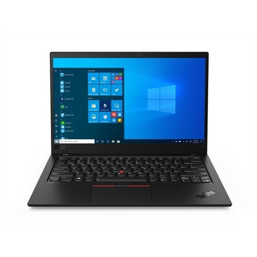 Refurbished Lenovo ThinkPad X1 Carbon G8 14" Core i5 1.6 GHz - SSD 512 GB - 16GB QWERTY - Noord Tweedehands