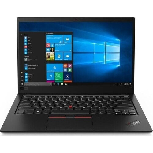 Refurbished Lenovo ThinkPad X1 Carbon Gen 8 14" Core i5 1.6 GHz - SSD 256 GB - 8GB QWERTY - Deens Tweedehands