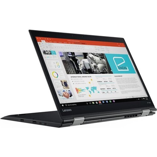 Refurbished Lenovo ThinkPad X1 Yoga G3 14" Core i7 1.9 GHz - SSD 1000 GB - 16GB QWERTZ - Duits Tweedehands