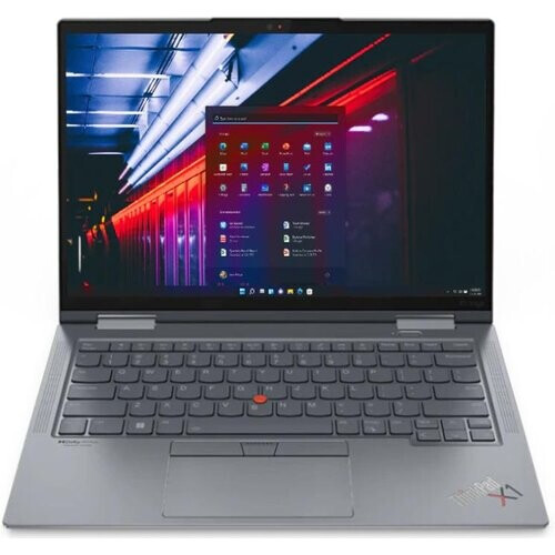 Refurbished Lenovo ThinkPad X1 Yoga G7 14" Core i7 4.7 GHz - SSD 1000 GB - 16GB AZERTY - Frans Tweedehands