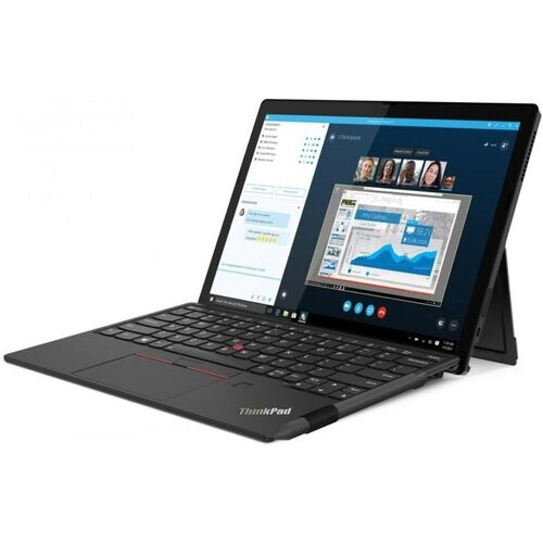 Refurbished Lenovo ThinkPad X12 12" Core i5 1.8 GHz - SSD 256 GB - 8GB AZERTY - Frans Tweedehands