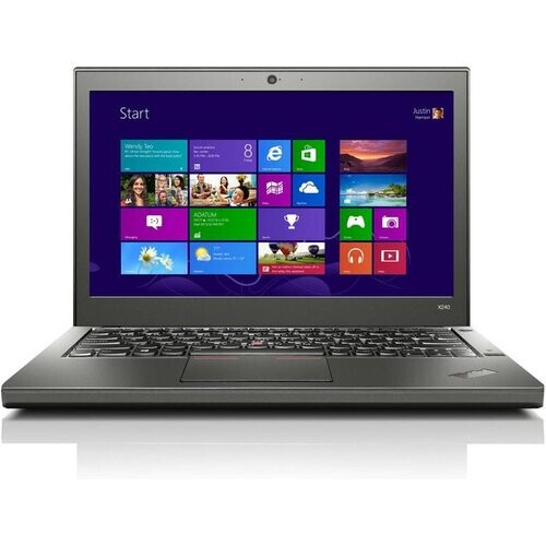 Refurbished Lenovo ThinkPad X240 12" Core i3 1.7 GHz - SSD 256 GB - 8GB AZERTY - Frans Tweedehands