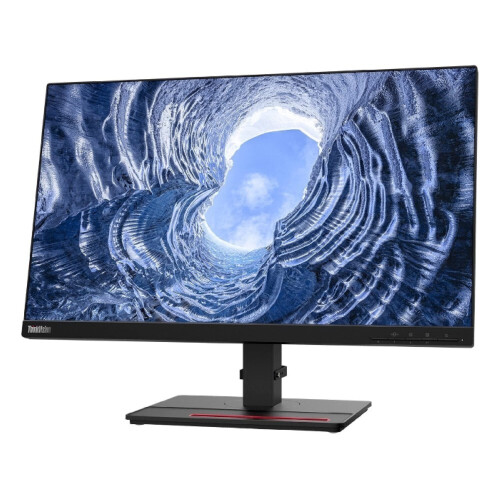 Refurbished Lenovo ThinkVision T24i-20 - 24 inch - 1920x1080 - DP - HDMI - VGA - Zwart Tweedehands