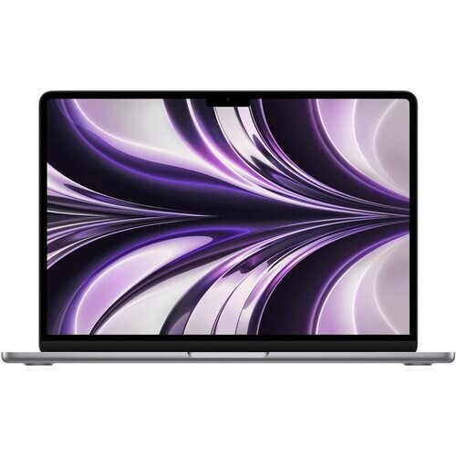 Refurbished MacBook Air 13" (2022) - Apple M2 met 8‐core CPU en 10-core GPU - 8GB RAM - SSD 256GB - QWERTZ - Duits Tweedehands