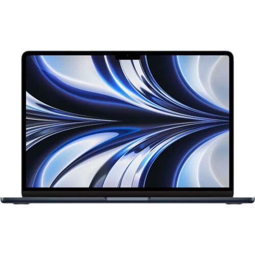 Refurbished MacBook Air 13 inch M2 8 GB / 256 GB (AZERTY/FRANS) Zwart Licht gebruikt Tweedehands