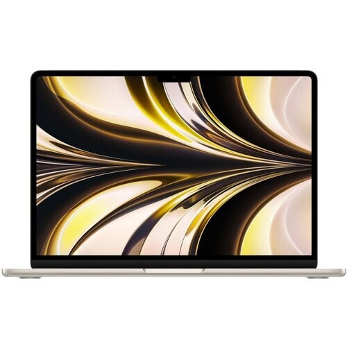 Refurbished MacBook Air 13.3" (2022) - Apple M2 met 8‐core CPU en 10-core GPU - 16GB RAM - SSD 512GB - QWERTY - Engels Tweedehands