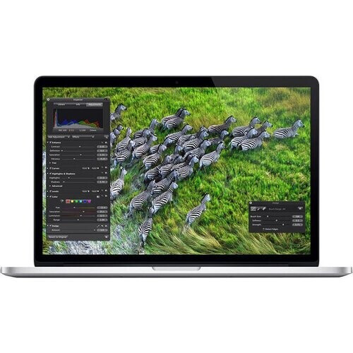 Refurbished MacBook Pro 15" Retina (2015) - Core i7 2.2 GHz SSD 2048 - 16GB - QWERTY - Spaans Tweedehands
