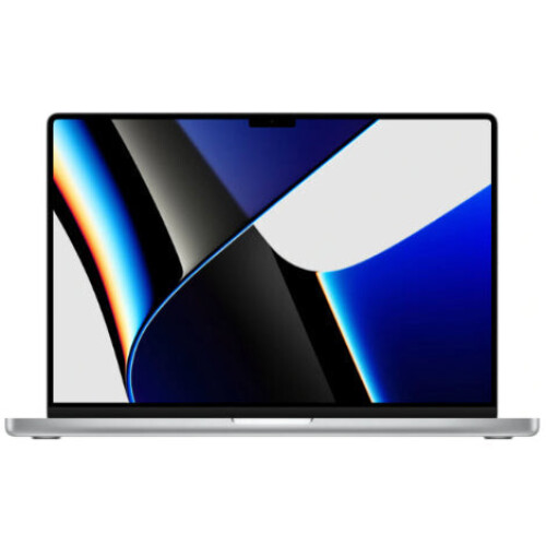 Refurbished MacBook Pro 16 inch M1 Pro 10 Zilver Als nieuw Tweedehands