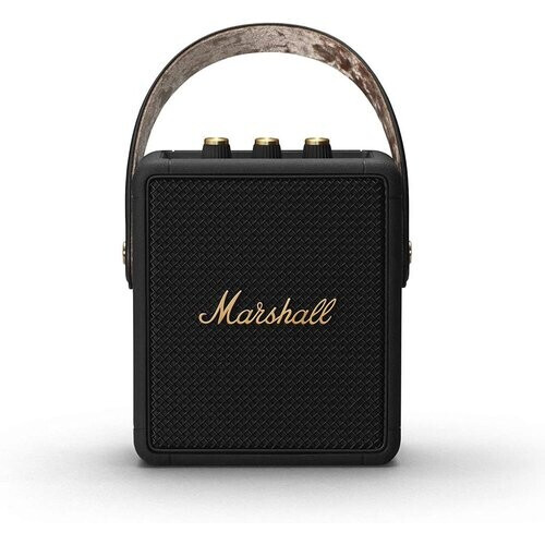 Refurbished Marshall Stockwell II Speaker Bluetooth - Zwart/Goud Tweedehands
