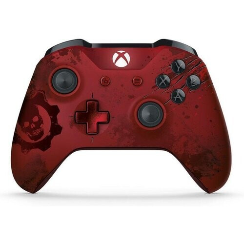 Refurbished Joystick Xbox One X/S Microsoft Kontroller Xbox One : Gears of War 4 Crimson Omen Tweedehands