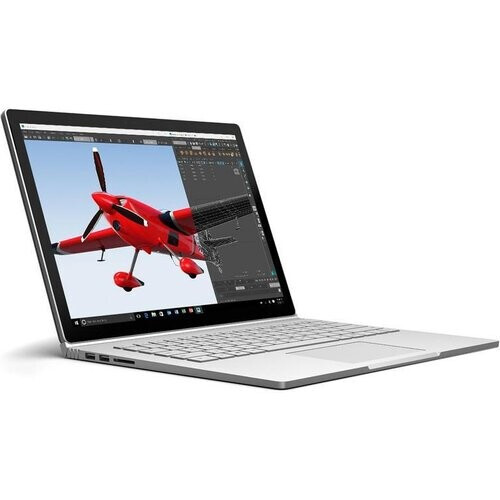 Refurbished Microsoft Surface Book 13" Core i7 2.6 GHz - SSD 1000 GB - 16GB QWERTZ - Duits Tweedehands