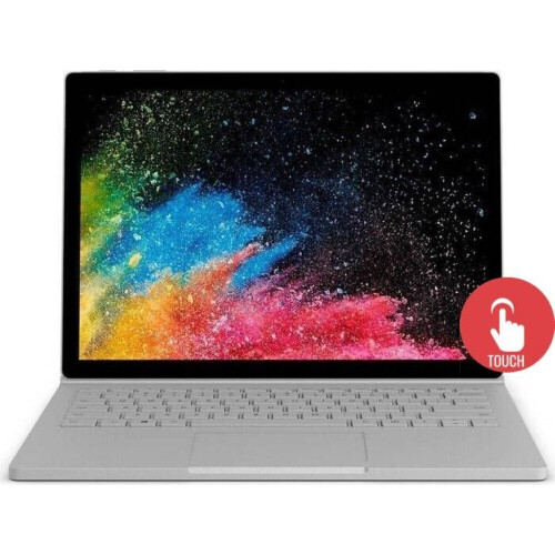 Refurbished Microsoft Surface Book 2 - Intel Core i5-7e Generatie - 13 inch - Touch - 8GB RAM - 256GB SSD - Windows 11 Home Tweedehands
